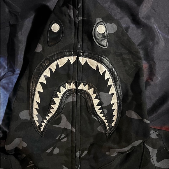 BAPE x NBHD collab zip up hoodie L - Picture 7 of 11